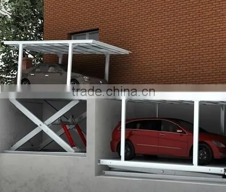 Car lift hydraulic vertical lifting system