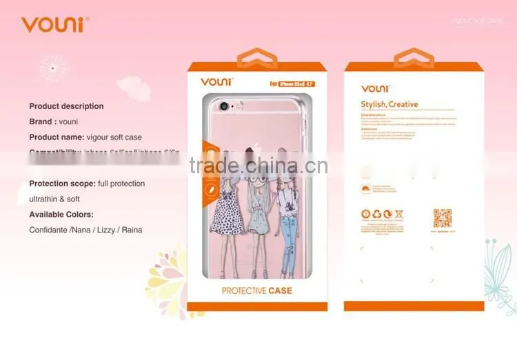 Ultra-thin 0.5mm Shockproof And Skid Resistance Vigour Soft TPU Case For Iphone 6 6S 6 Plus 6S Plus