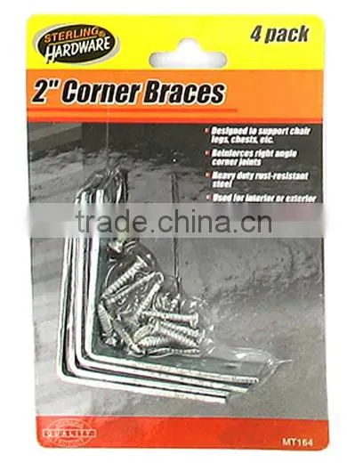 2pack 4" Corner Braces, Reinforcemnt Brace For One Dollar Item