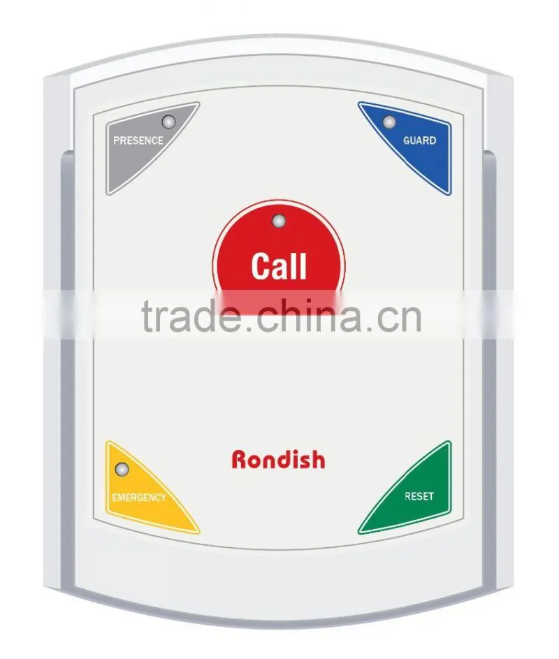 Wireless Nurse Call System Monitor for Hospital and Elderly HomeCare Protektor Care Station