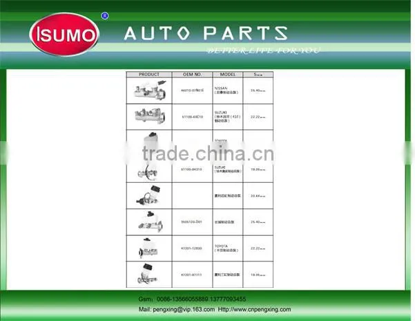 car brake cylinder/auto brake cylinder/high quality brake cylinder MDX0126610A
