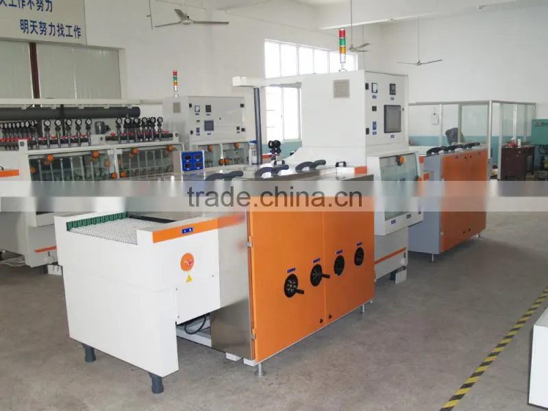 Double Side stainless steel brushing machine PCB