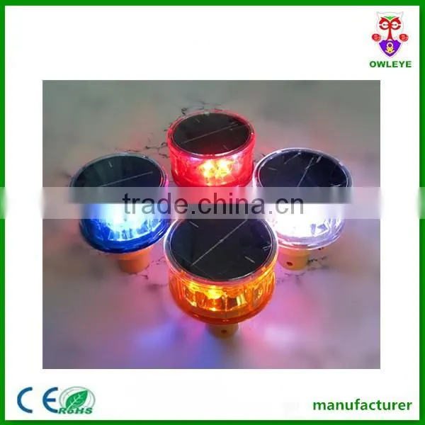 road marking traffic solar light,rechargeable led beacon,solar led road safety light