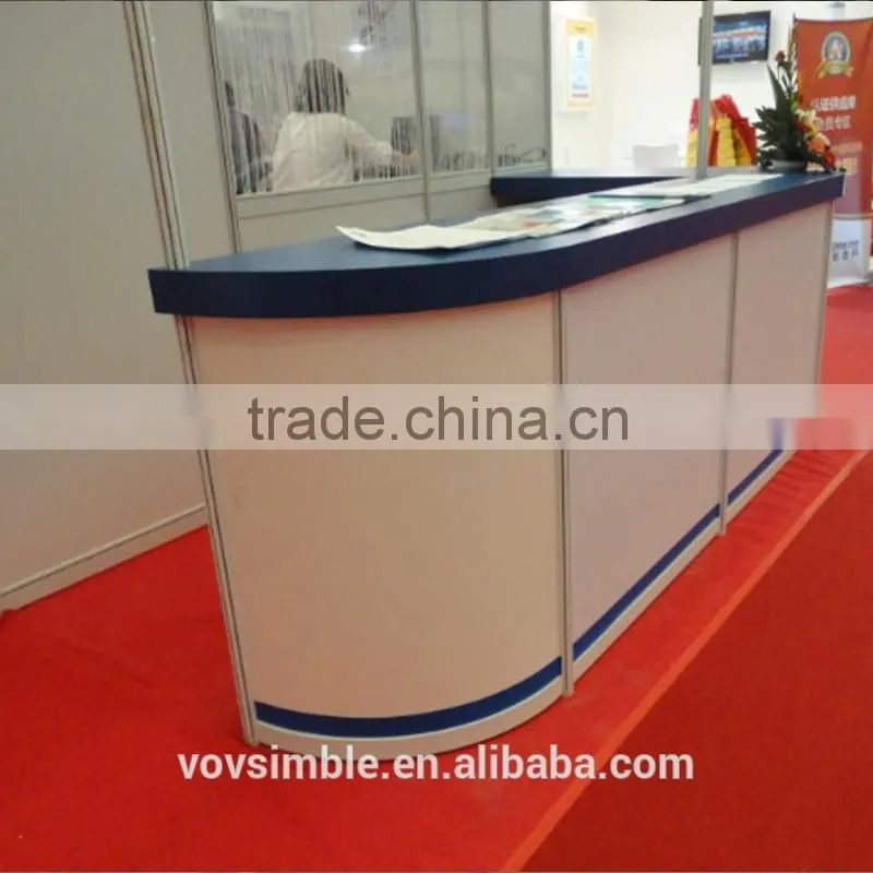 SIMBLE composite countertop/artificial stone worktop/artificial stone reception desk