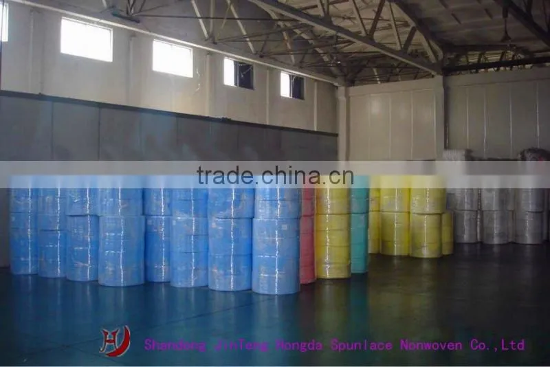 Soft and Comfortable Spunlace Non Woven Wipe cloth