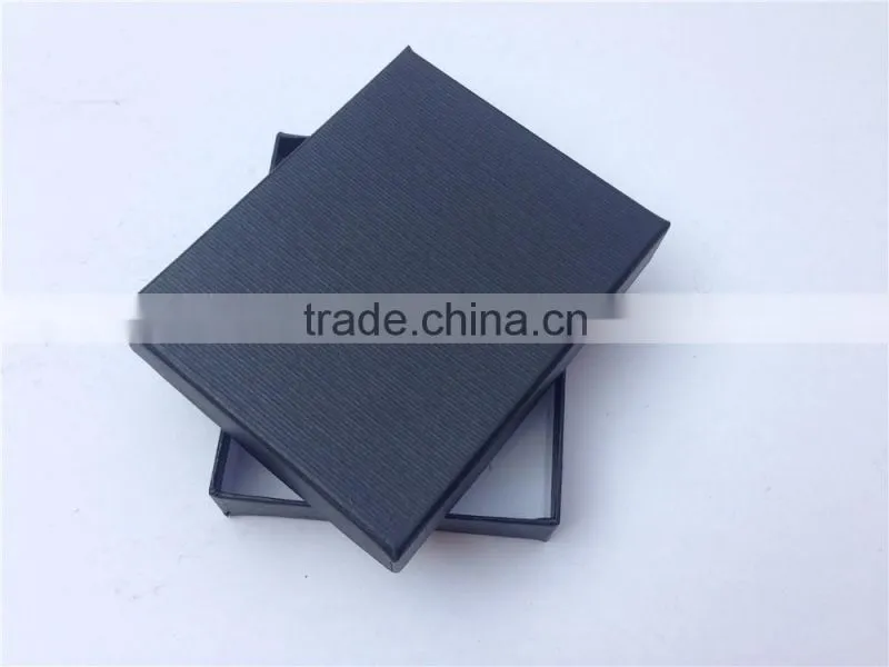 Black Cardboard Gift Package Hard Gift Paper Box