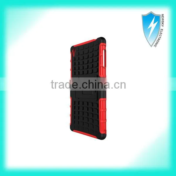 Rugged Anti Shock Drop Protective Case with Kickstand for Sony Xperia Z3
