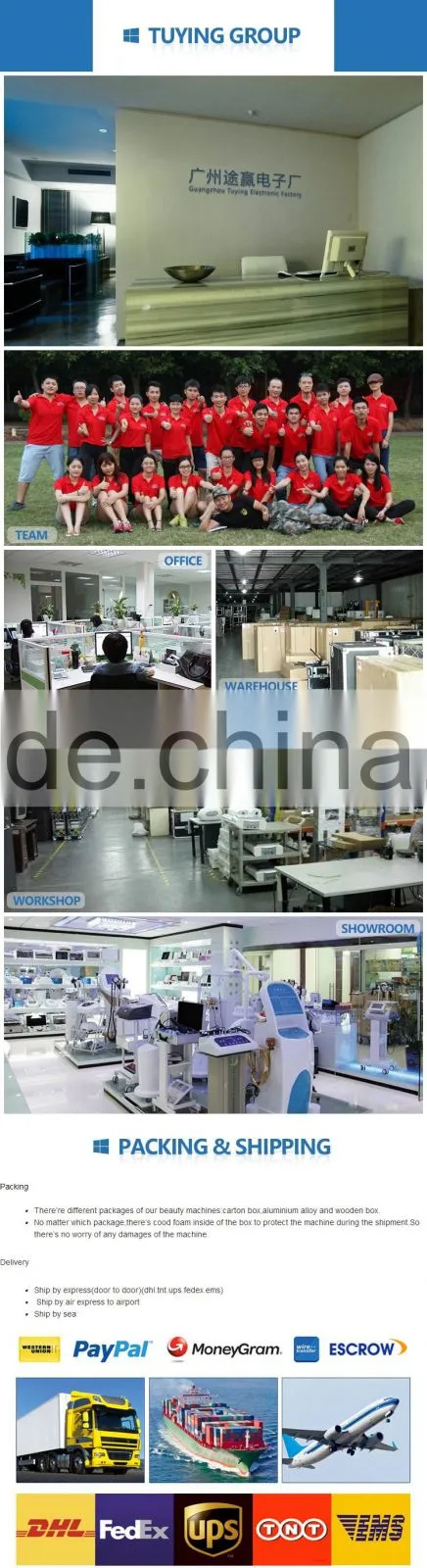 LED Hot And Cold Hammer Beauty Equipment