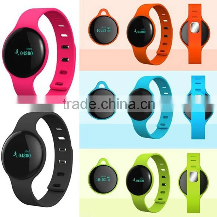 oem smart watch bracelet bluetooth anti-lost fitness tracker smart bracelet h8 with sdk