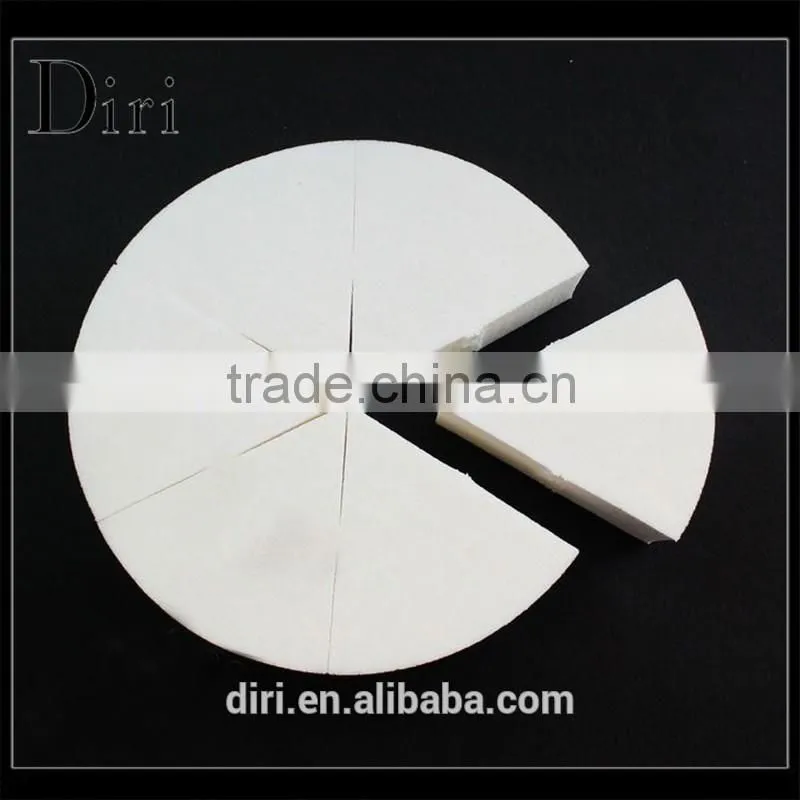 OEM Protable 8pcs/lot Private Label Cosmetic Powder Puffs