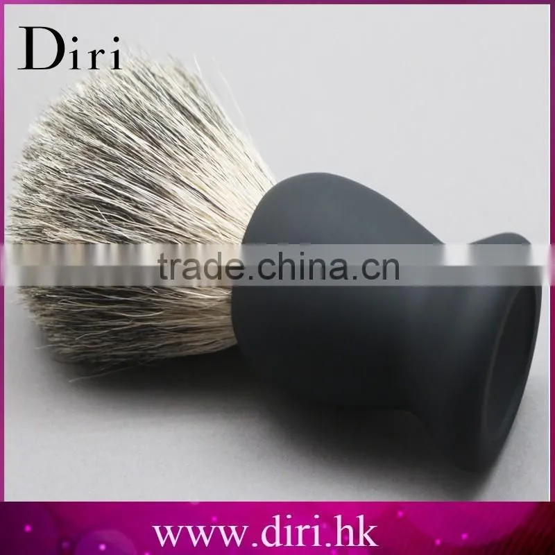 Wholesale rubber Boar shaving brush Men beard brush