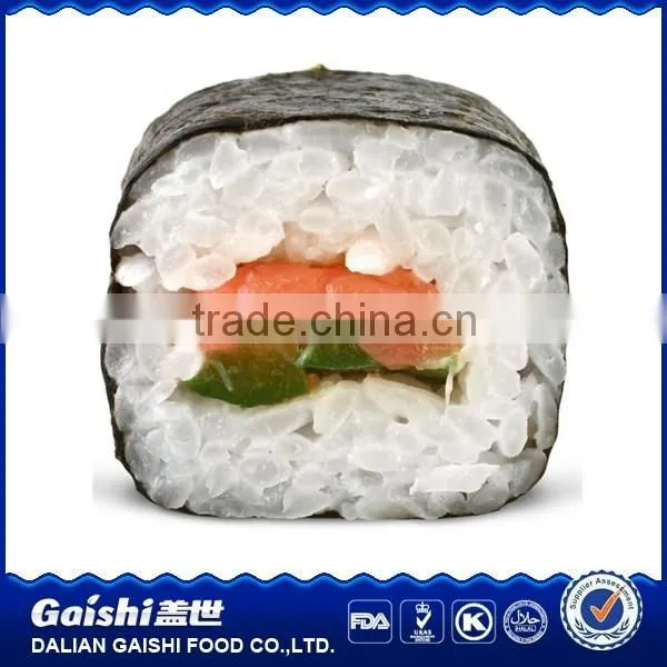 2016 hot sell sushi white rice prices