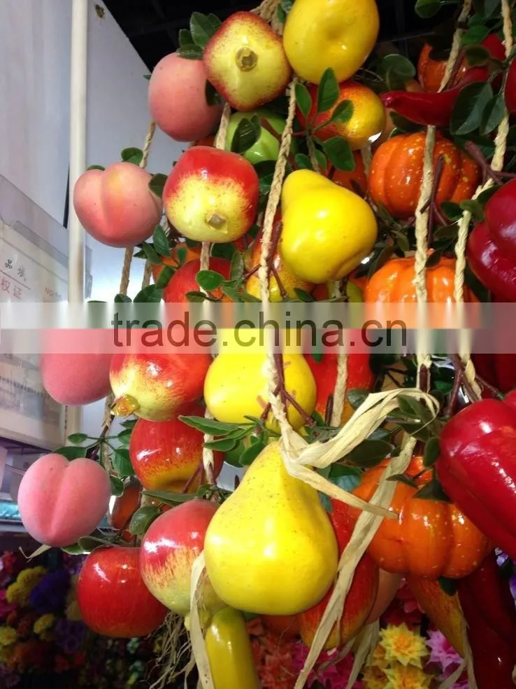 Artificial decorative hanging kitchen fruit decorations