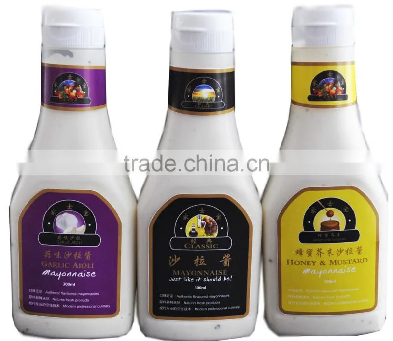 Natural salad sauce/salad dressing/mayonnaise