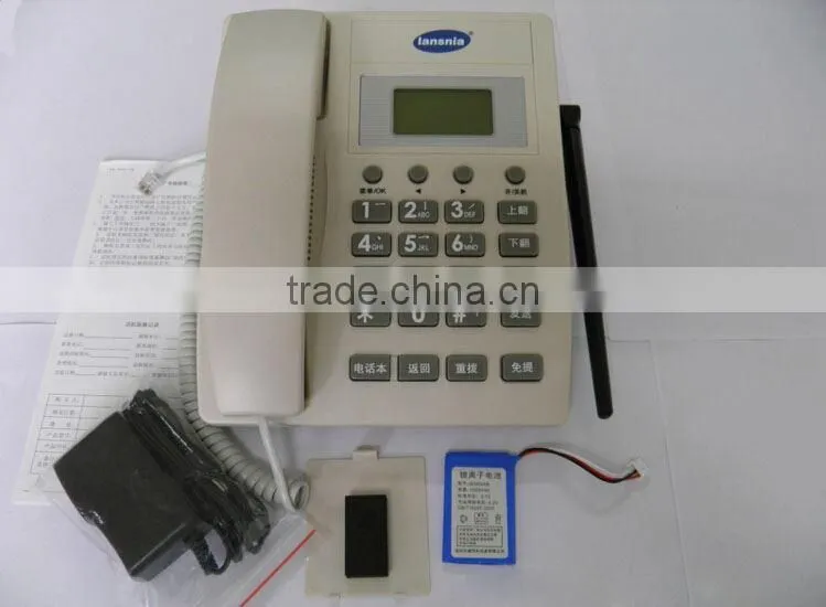 new products 2014 telephone gsm / wireless telephone GSM plug kcal in shenzhen from china