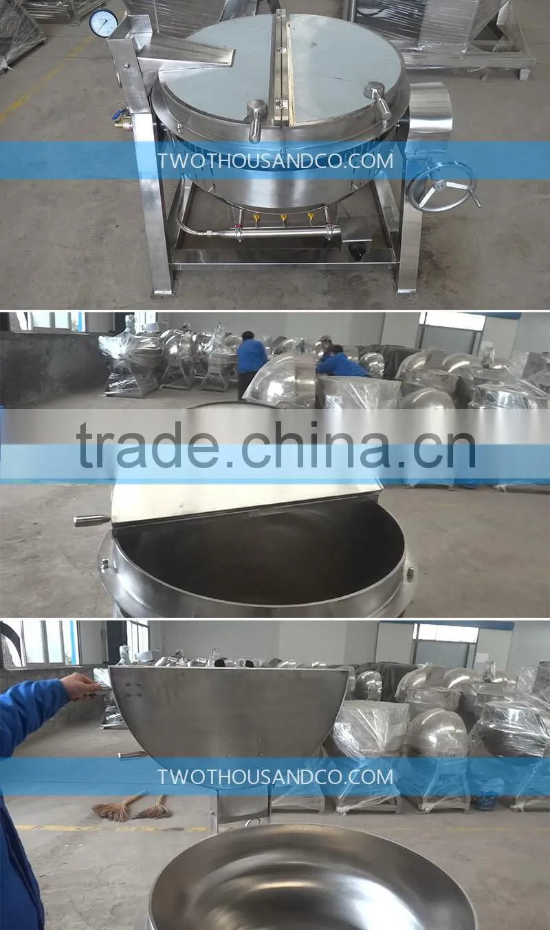 Electrical Oil Jacket Pot - 500 L, Electric, Tiltable, Without Agitator, TT-JK-ET500