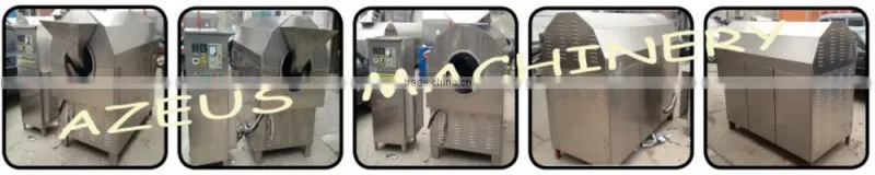 Grain Processing Equipment Type wheat / spice / seeds usage peanut roasting machine