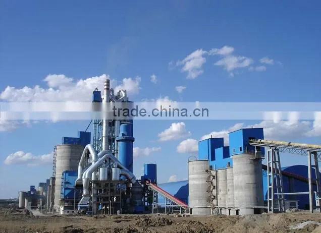 300-6000 T/D Rotary kiln cement plant for new turnkey project