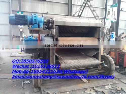 nail removing functional wood pallet crusher machine