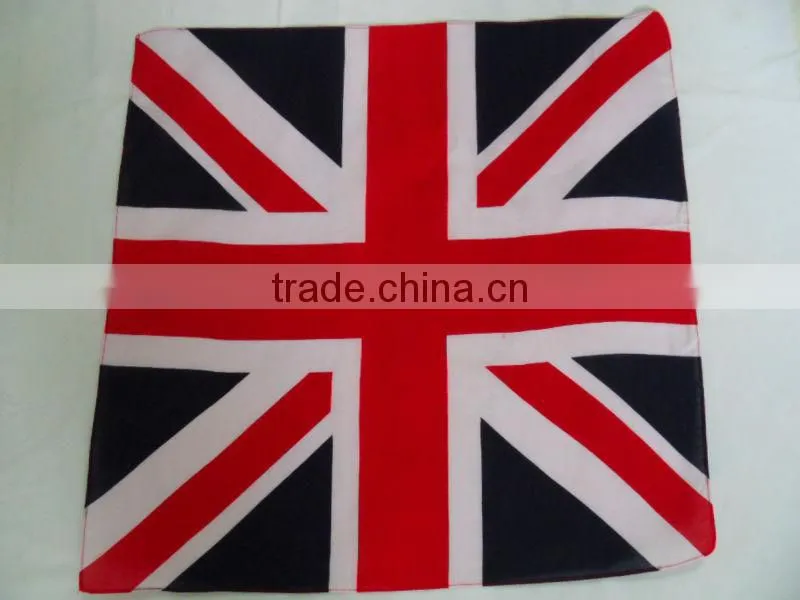 Hot 100% Cotton 22x22" Double Sided Printing Head Wrap Scarf Wristband Bandanas