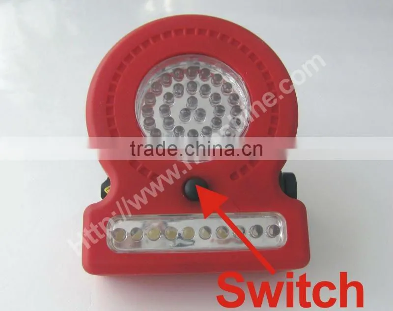 red roating ip68 cree led work light with 35+10led led work light