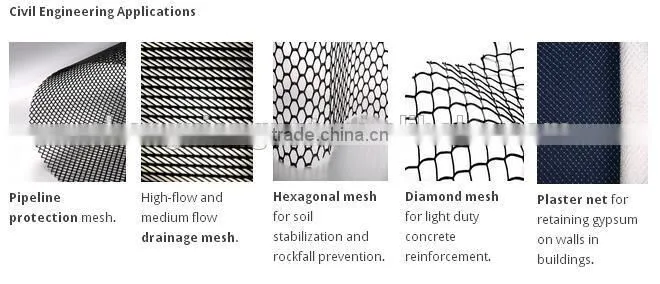 extruded and strong ORIENTED NETTING