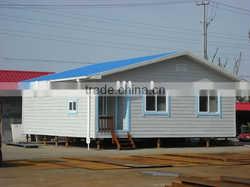 Light steel structure prefab villa with high quality