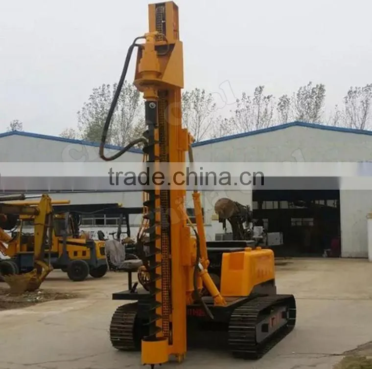 Steel Posts Installation Pile Driving Machine Highway Guardrail Hydraulic Pile Driver