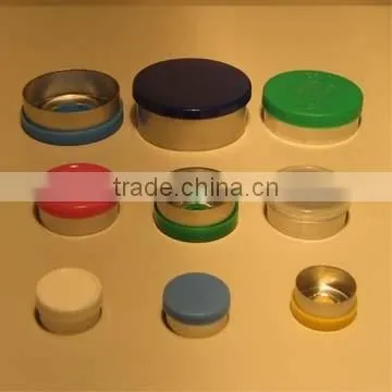 20mm Flip off cap of aluminium and plastic for medical vial and glass infusion bottle