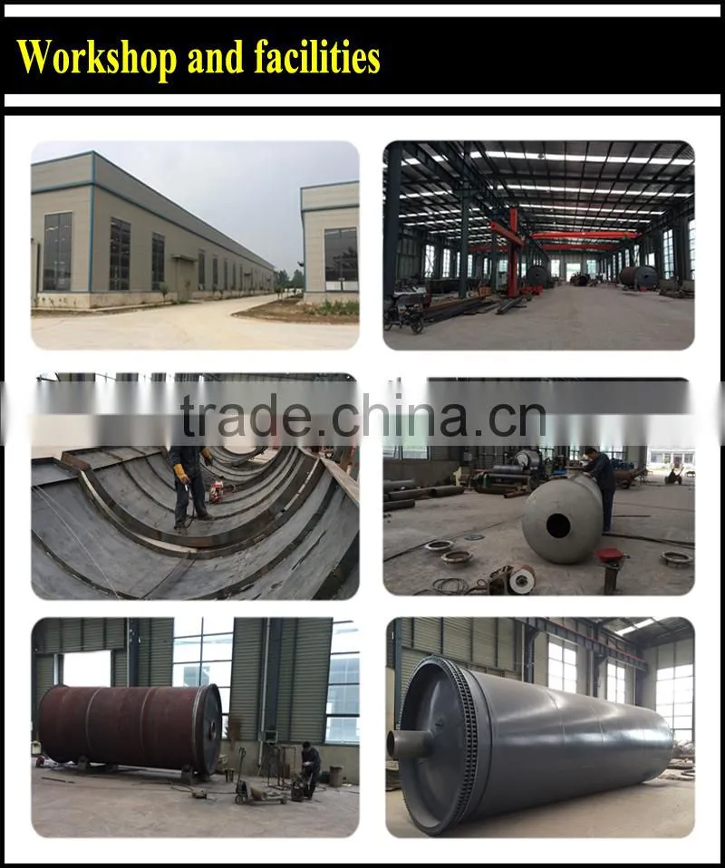 DAYI 100% safe ,CE/ISO Certifited 5-20tons waste tyre/plastic continuous refinery/pyrolysis plant/equipment