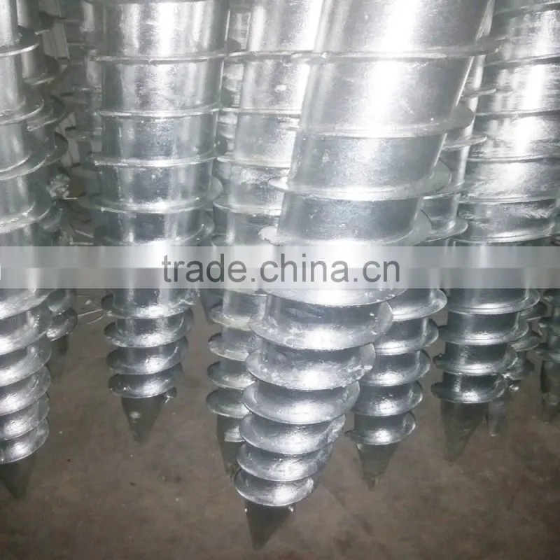 post galvanized anchor