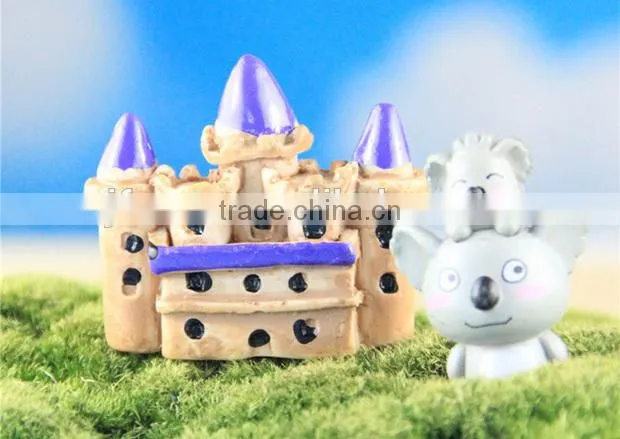 Micro landscape accessories small resin decorative houses