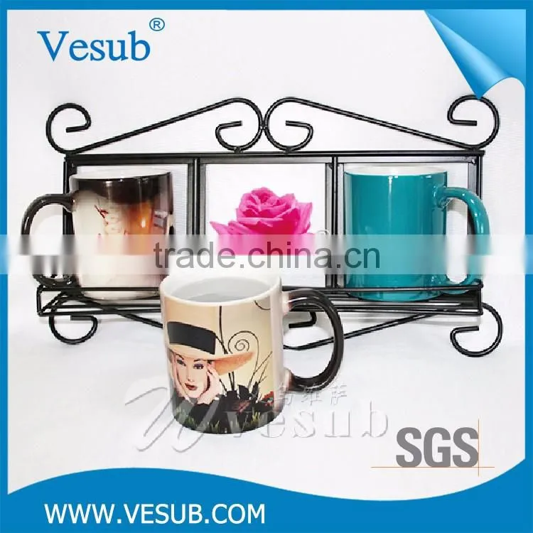 China Supplier Top Selling Pottery Make Color Changing Mug With Handle