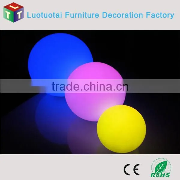 wireless waterproof IP65 Floating rechargeable LED ball