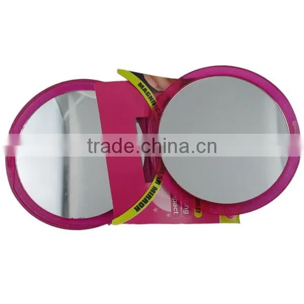 Make up ligh magnification mirror with rubber sucker