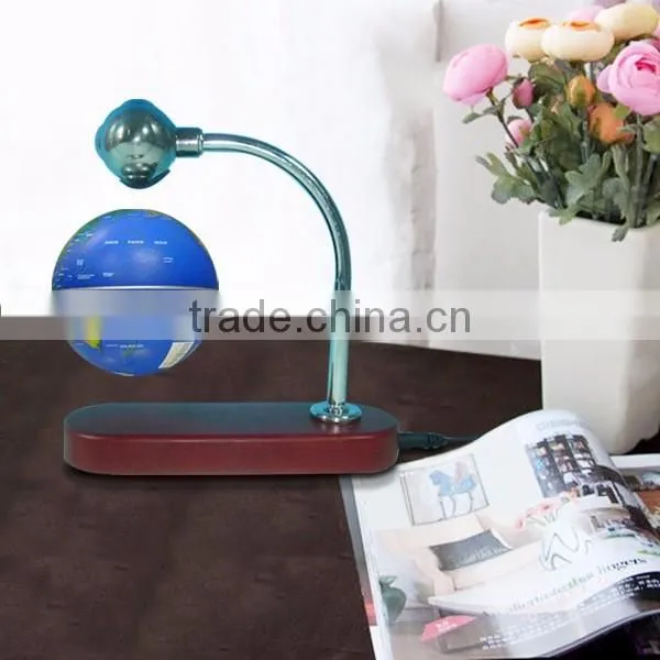 3.5"/8cm Magnetic Floating Levitation Globe Unique Maglev Tellurion For Students Study