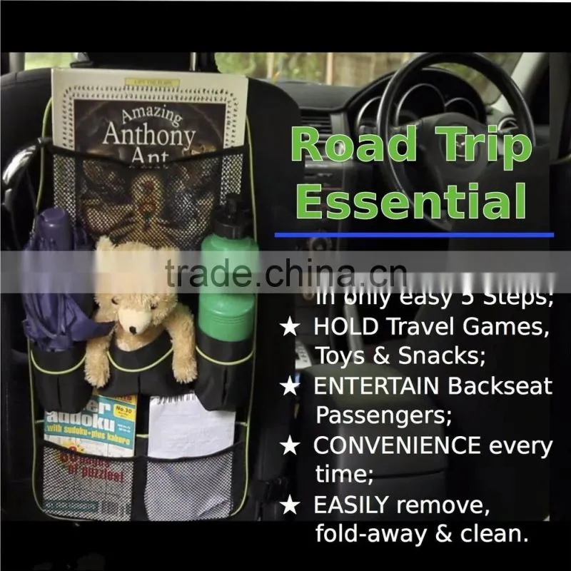 Car Back of Seat Organizer for Backseat Car Storage