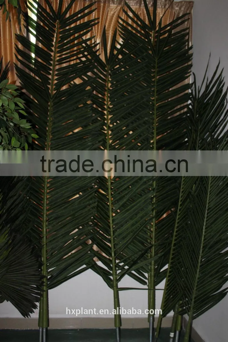 2016 china factory direct artificial coconut leaves ,palm leaves