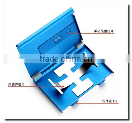 Aluminum business card case,credit card case for wholesale