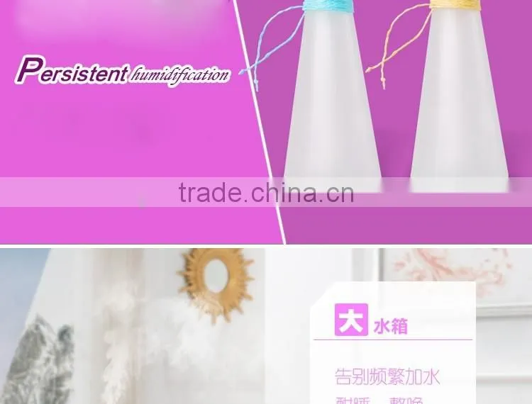 2017 New design wishing bottle air humidifier, home ultrasonic humidifier