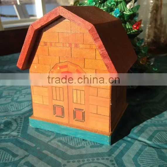 Vintage Christmas Village Church