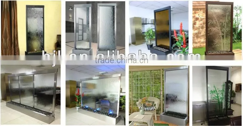 Indoor home decorative waterfall wall water fountain
