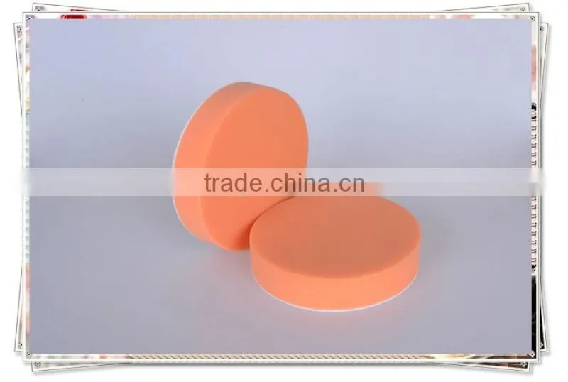 6'' orange car polishing sponge pad buffing foam pads