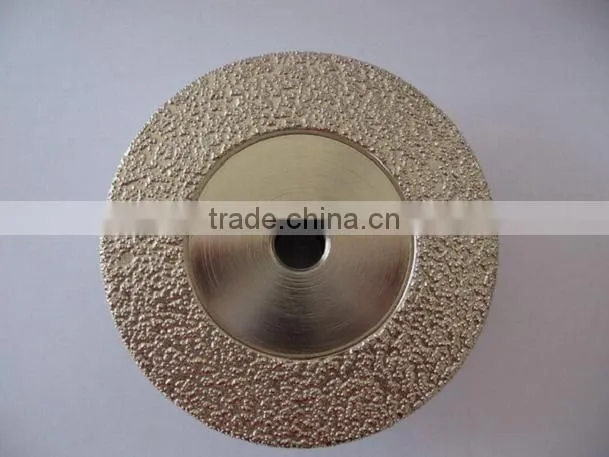 High quality Brazed DIAMOND grinding wheels for porcelian/Vacuum Brazed Diamond G & P Tool