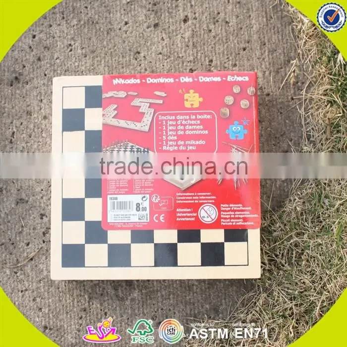 2017 wholesale baby wooden checkers set new design kids wooden checkers set best children wooden checkers set W11A051