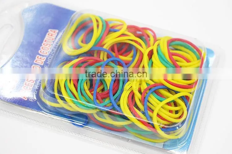 colorful rubber hair band