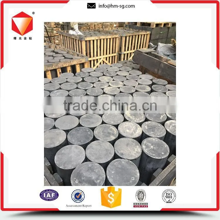 High grade supply isostatic china impregnated graphite block