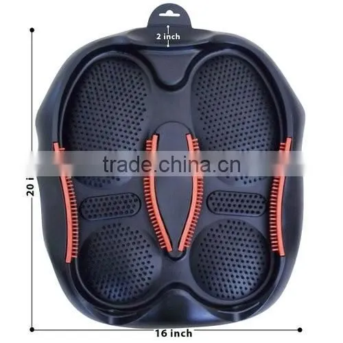 Mud Away Rubber Door Mat Boot Shoe Scraper Cleaner