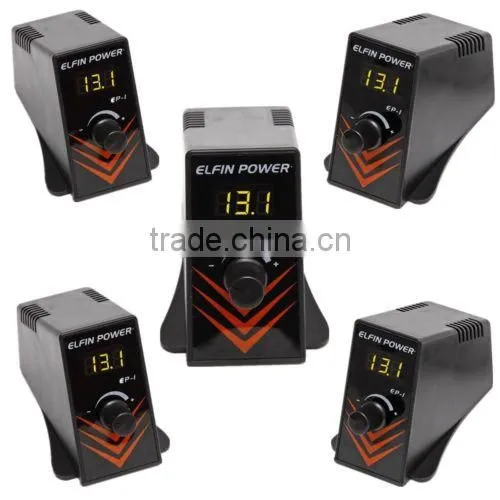 New Black Pro Digital Display EP-1 Tattoo Power Supply