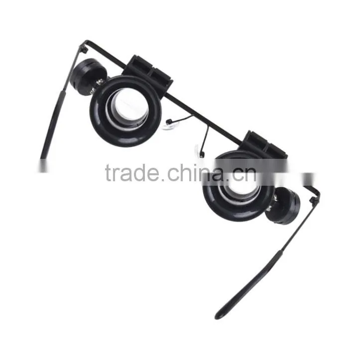 Magnifying Glass Type 20X Watch Repair Magnifier with LED Light